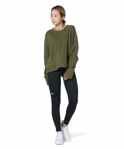 Under Armour Women's ColdGear Authentics Leggings Large Black White