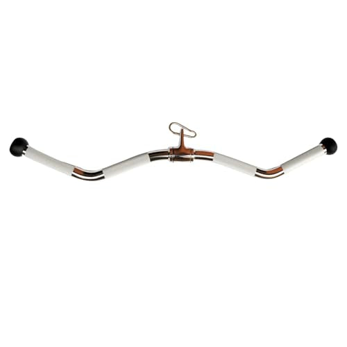 qibylift 29 Inch Chrome Lat Pull Down Bar with Rotating Swivel & Thick Handle