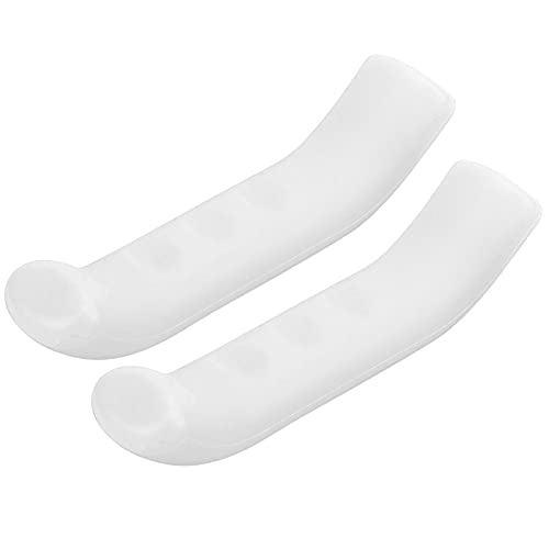 Non-Slip Bike Brake Grip Covers - 2PCS White