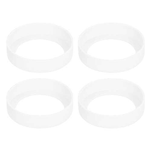 Silicone Water Bottle Boot - Non-Slip Sleeve for 75mm Bottles - Clear