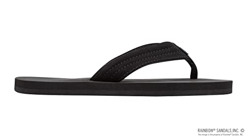Kids' Rainbow Sandals Grombow's Soft Top Rubber Sandals - Black / 4-5 Little Kid