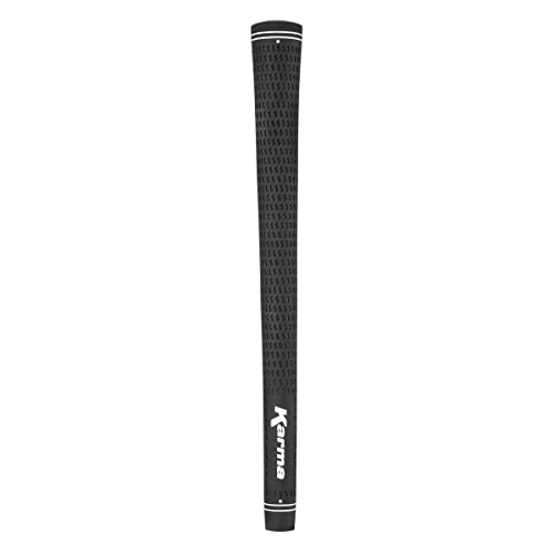 Karma Velour Golf Grips - Standard Size, 13 Pack, Black