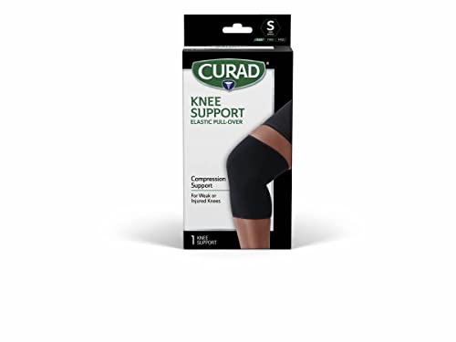 Knee Support Brace for Men & Women - Elastic Compression, Small