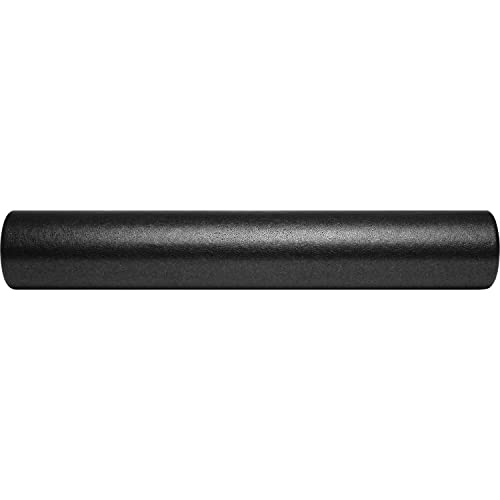 Retrospec 36-Inch High-Density Foam Roller - Extra Firm Black for Muscle Recovery