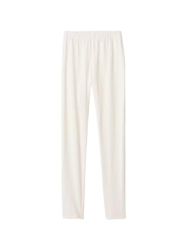 GAP Girls' Legging Pants Medium Off White | Kids Activewear