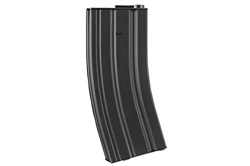 120 Round MidCap Metal Airsoft Magazine - Black