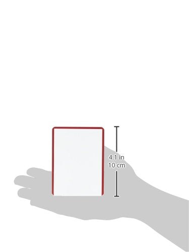 3" x 4" Red Border Toploaders - 25 Count