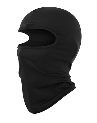 Kids Cycling Balaclava Breathable Sun Protection Face Mask - Black