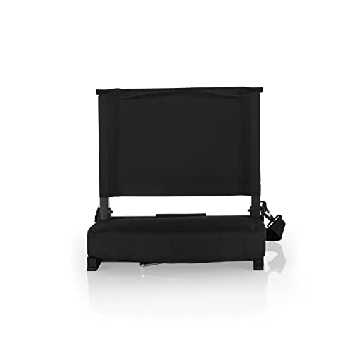 Padded Stadium Seat for Bleachers - Georgia Bulldogs - Black