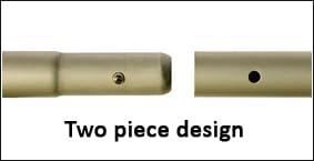 Heavy Duty Aluminum Oars with Oar Locks - 8' Split Shaft