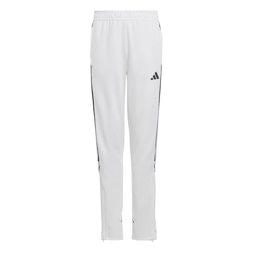 Tiro 23 League Track Pants for Girls - Large, White