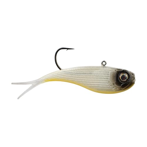 Power Vibe Lipless Fishing Lure - 1 1/2 in, 1/16 oz - Yellow Belly
