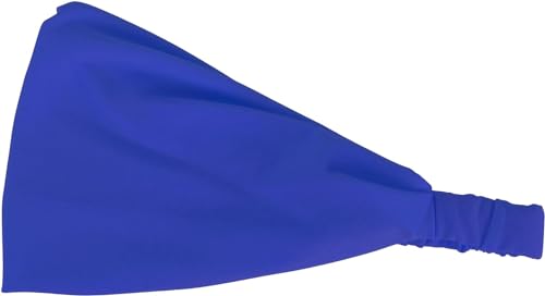 Neon Headwrap - Stretchy Fabric for Fashion & Workouts - Royal Blue