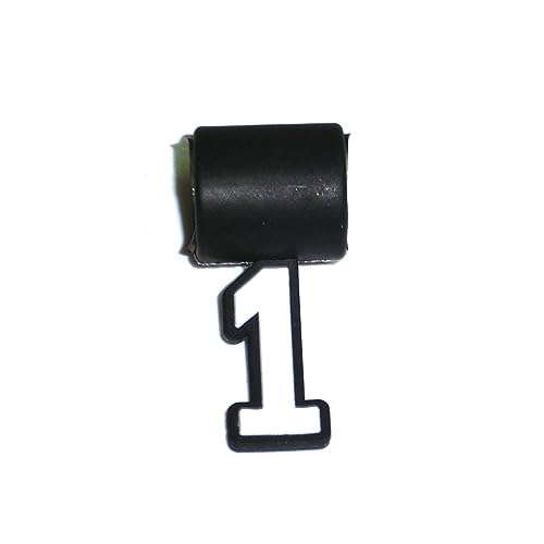 Silicone Number Pendant for Sports Necklace - Number 1