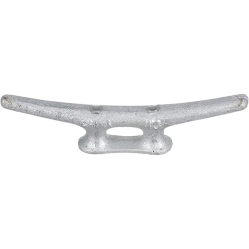 4-Inch Heavy-Duty Galvanized Iron Dock Cleat - Single Pack