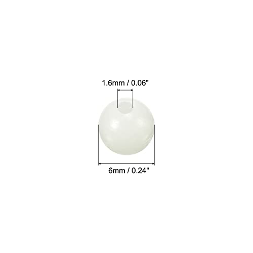6mm Luminous Fishing Beads - Soft Plastic Glow Bait Eggs