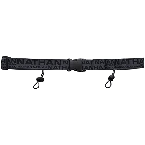Nathan Race Number Waistbelt with Gel Loops for Running & Triathlon