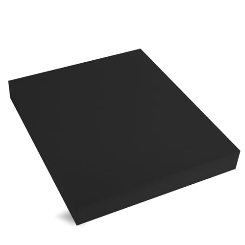 MBHKRRS Black 15.7 x 13 x 2 Inch Balance Pad for Stability & Therapy