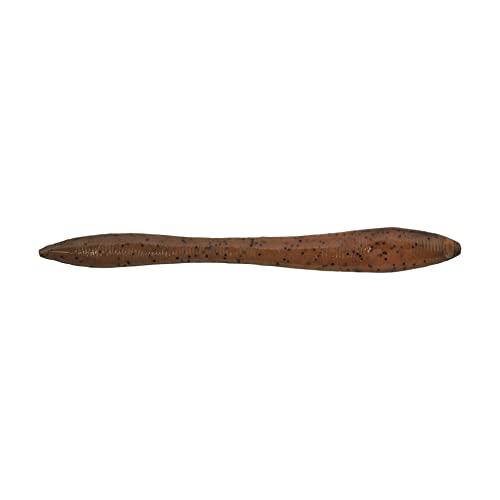 Jumbo Leech Fishing Soft Bait - Black Pumpkin / 5"