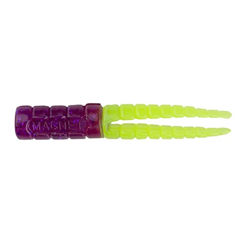 Split-Tail Grub Body for Crappie Fishing - 50 Pack