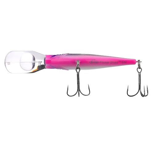 Berkley Flicker Shad Fishing Lure Trolling Pack, Size 7, 5-Pack, Size, Profile and Dive Depth Imitates Real Shad, Equipped with Fusion19 Hook, Includes Plano ProLatch 3600 Storage Case