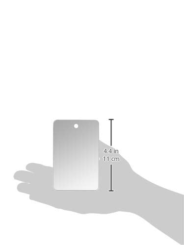 Shatterproof Acrylic Camping Mirror - Lightweight Travel Mirror 4 x 7 Inch