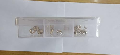 ELCJDZYO 300Pcs Threaded Inserts M2 M2.5 M3 M4 M5 M6 Brass Heat Set Insert for Plastic and 3D Printing Components