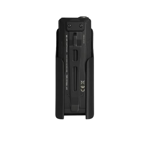 HoldMyGear Belt Clip Flashlight Holder ? Compatible with Nitecore EDC37 (Precision-Fit Belt Mount Holder, Fits Belts up to 2.25" Wide)