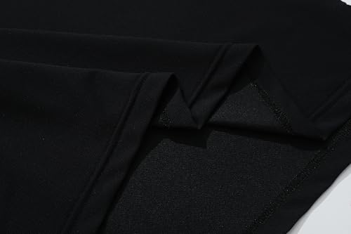 Men's Quick-Dry Active Polo Shirt - Black, Large