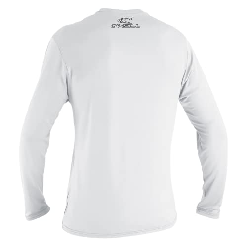 Youth Long Sleeve Sun Shirt - UPF 50+ Rashguard - White