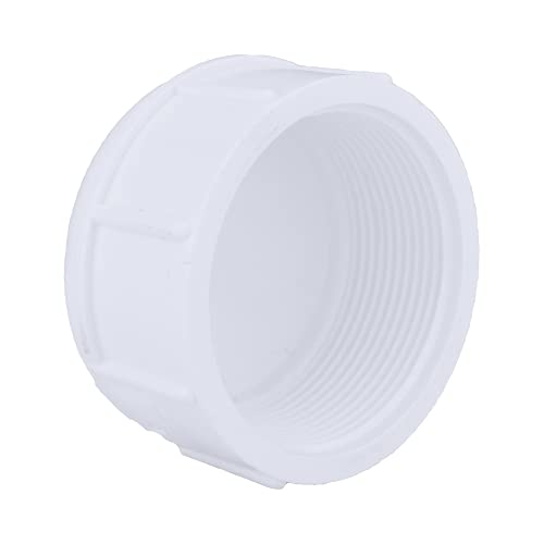 2-Inch PVC Schedule 40 Pipe Cap - FPT Pressure Fitting