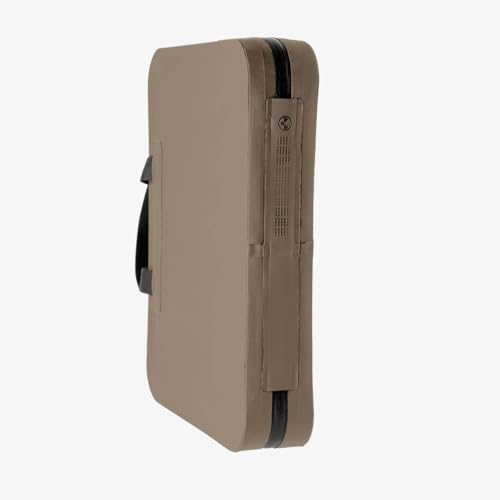 Double Pistol Case - Zippered Semi-Rigid Gun Case, Black & Flat Dark Earth