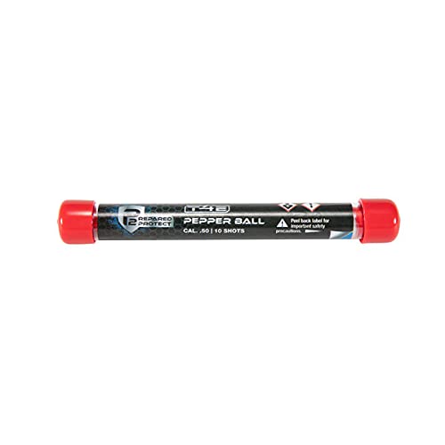 Pepper Rounds .50 Caliber Paintball Ammo - 10 Count
