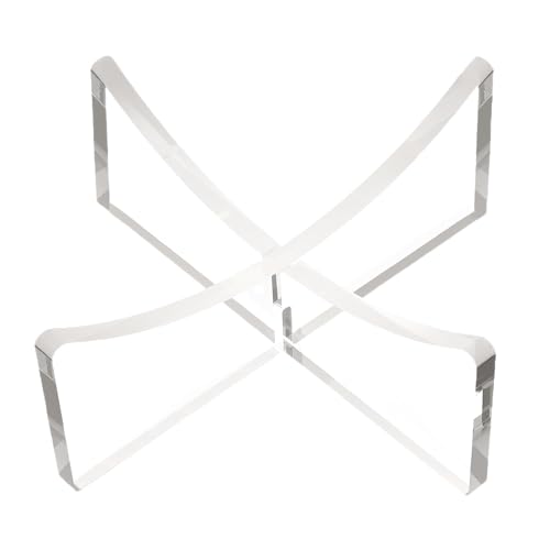 Clear Acrylic Ball Display Stand - 3-Pack for Baseball, Golf & Softball