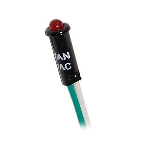 120V AC LED Indicator Light - Red