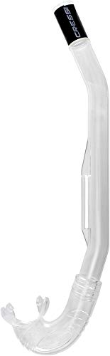 Island 2.0 Snorkel for Scuba Diving - Adult Clear/Black
