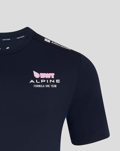 Castore Alpine Racing F1 2025 Men's Team T-Shirt - Motorsport Apparel
