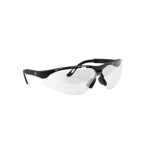 Impact-Resistant Sports Shooting Glasses - Anti-Fog UV Protection - One Size Clear