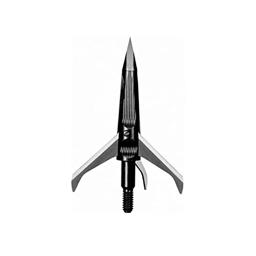 New Archery Products Spitfire 3-Blade Mechanical Broadhead 100 Grains, 3 Pack