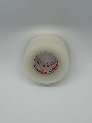Transpore Surgical Tape - 1 Inch x 10 Yard Roll - Breathable Medical Tape