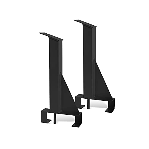 Safety Catches for CAP Barbell Power Rack - Black
