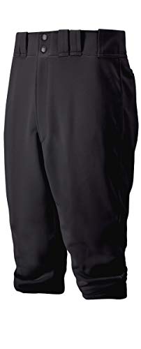 Mizuno Youth Premier Short Baseball Pant Large Black - Durable & Performance-Ready