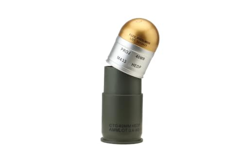 40mm Dummy Grenades - Pack of 3 Lightweight Prop Replicas