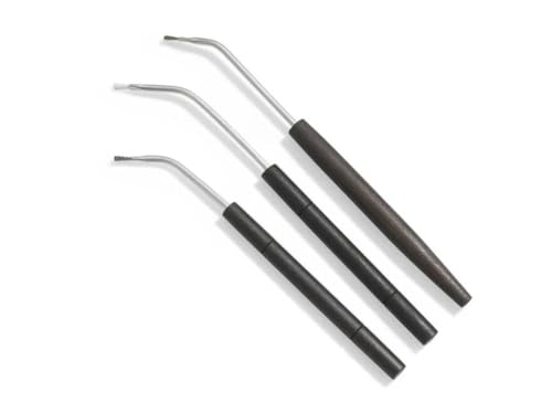 Angled Cleaning Brushes Set for Firearm Maintenance - 3 Count
