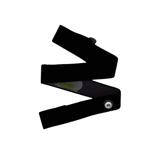 Heart Rate Monitor Chest Strap - Replacement for Polar H10/H9/H7, Garmin, Wahoo TICKR - Black