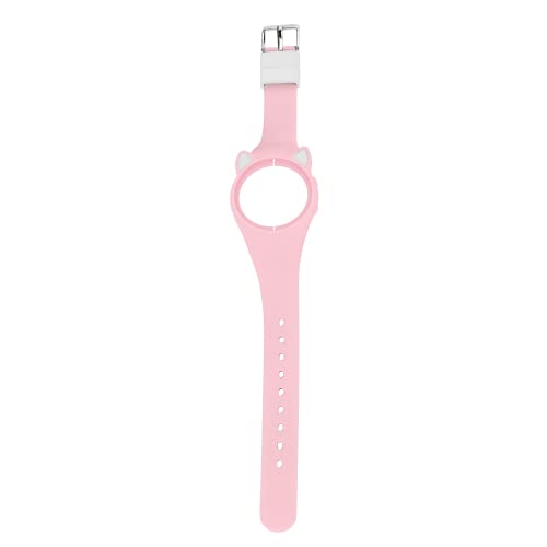 Kids Fitness Tracker Watch Silicone Bands - Adjustable Waterproof - Pink