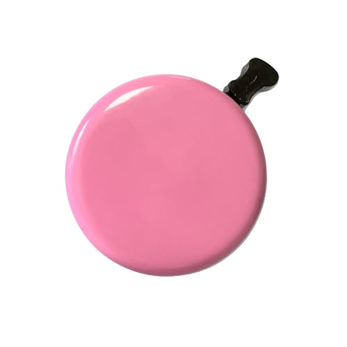 95dB Bike Bell for Cruisers - Rust-Proof Loud Ring Alarm - Pink