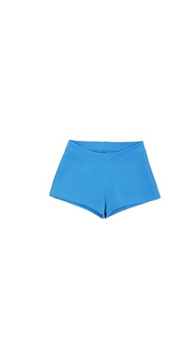 Boy Cut Low Rise Dance Shorts - Big Girls Columbia Blue