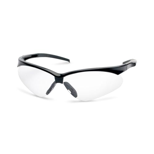 Crosshair Sport Shooting Glasses - Clear Impact-Resistant Lenses