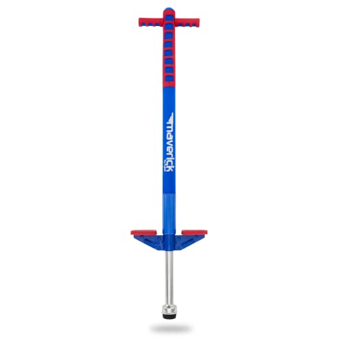 Maverick Foam Pogo Stick for Kids 5+ Years - Red/Blue